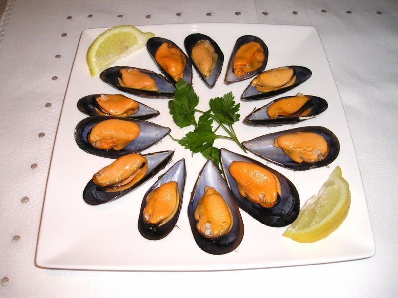 Mejillones. En la dieta para el embarazo se debe comer sano y variado, y no renunciar a ningún alimento. Hierro