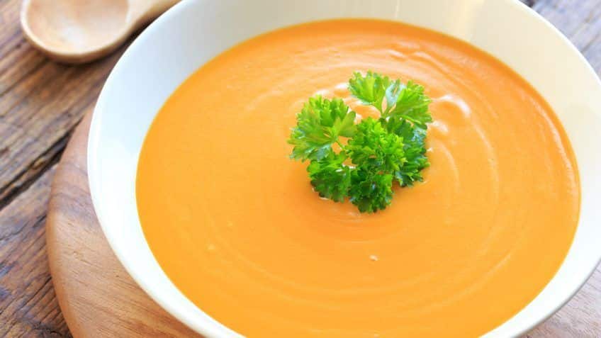 Otras recetas con zanahorias además del gazpacho de zanahoria. Crema de zanahoria