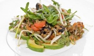 Ensalada de lentejas una manera rica y fresca de consumir legumbres. Ensaladas de legumbres