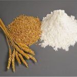 El gluten de trigo se usa como espesante y para hacer Seitán. Dieta sana.Cocina vegetariana