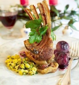Consigue tu reto esta Navidad y no cojas peso usando las recetas de Dieta Coherente, la mejor dieta online. Carré de cordero. Adelgazar en navidad
