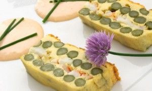 Consigue tu reto esta Navidad y no cojas peso usando las recetas de Dieta Coherente, la mejor dieta online. Pudin de espárragos. Adelgazar en navidad