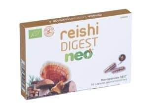 Reishi digest Neo está compuesto por setas que activan las defensas. Incorpóralo a tu dieta para obtener todos sus beneficios.