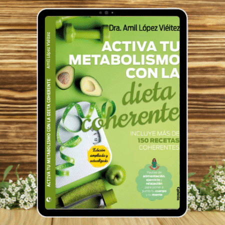 Portada ebook Activa tu Metabolismo Dieta Coherente. Edición 2023