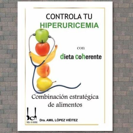 Ebook con consejos y dieta recomendada en hiperuricemia. 4 semanas de menús creados por nutricionistas