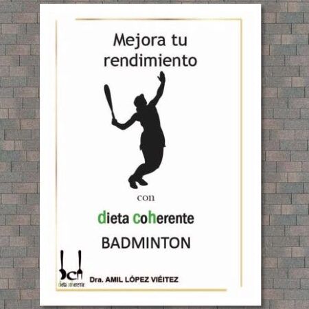 Con este ebook sobre alimentación para badminton, mejorarás tu rendimiento y te ayudará a prevenir lesiones. Contiene menús para 4 semanas.