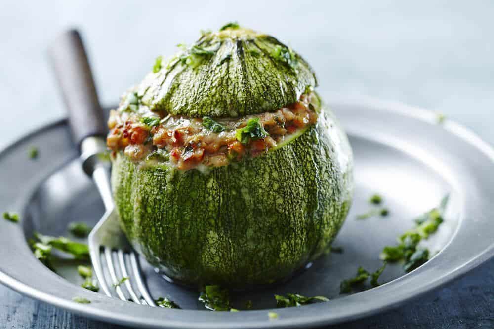 Estas recetas con algas completarán tu dieta sana y equilibrada. Calabacines rellenos