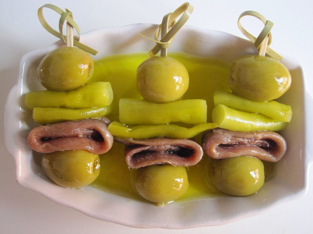 Las tapas más saludables de España.País Vasco, Gilda