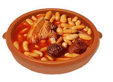 Las tapas más sanas de España. Asturias. fabada