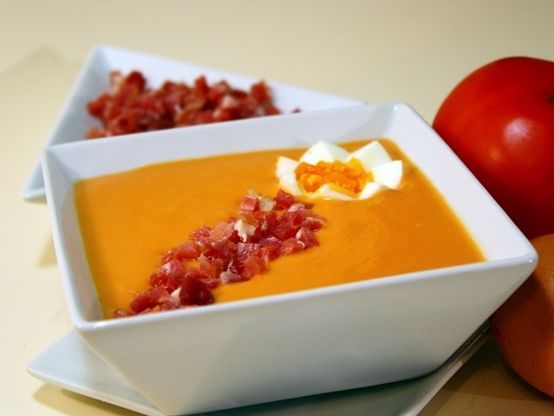 Las tapas más sanas de España. Andalucia, salmorejo.