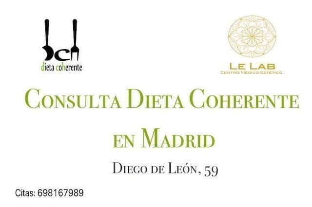 Portada Consulta de Nutrición en Madrid