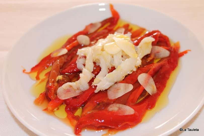 Las tapas más saludables de España. Valencia, Esgarraet