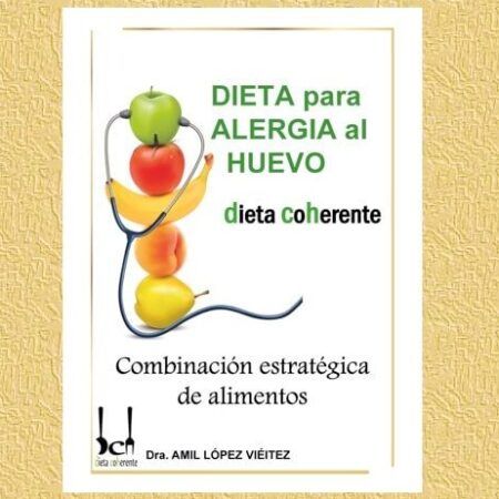 Portada del Ebook Alimentación recomendada en alergia al huevo. Nuestros Nutricionistas han diseñado menús libres de huevo para facilitar el seguimiento de una dieta equilibrada