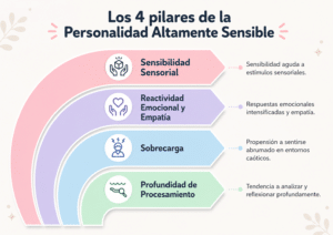 4 pilares persona altamente sensible