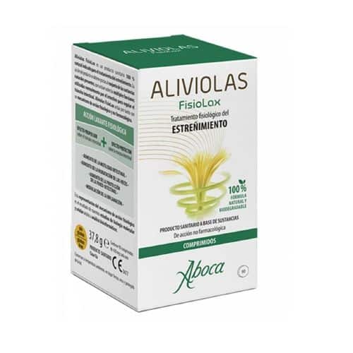 portada Aliviolas Fisiolax 90 comprimidos