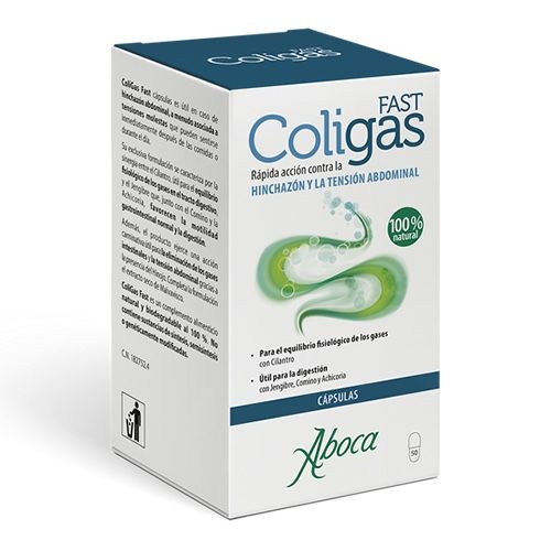 Portada Coligas Fast 50 cápsulas