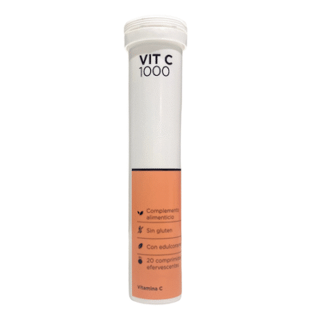 vitamina c efervescente 1g 20 comprimidos