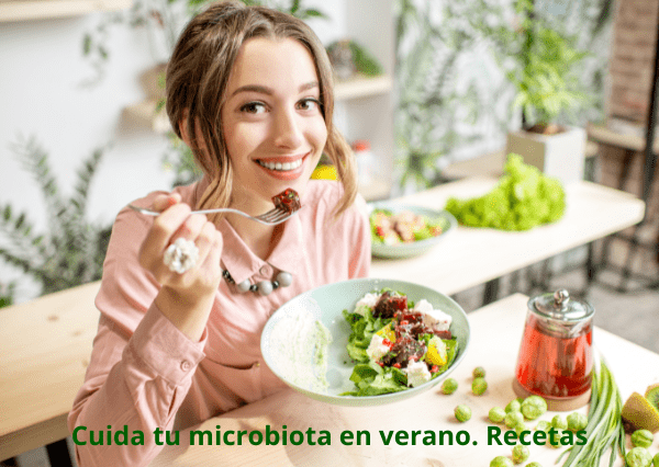 Portada Cuida tu microbiota en verano. Recetas